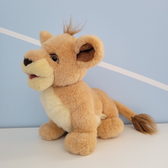 Simba The Lion King Cub Plush Stuffy Vintage 1990s Wal-Mart Canada - Picture 1 of 14